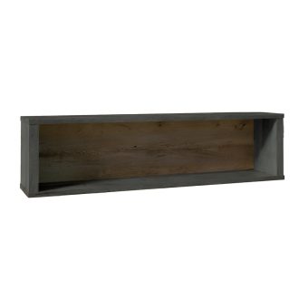 Falipolc, tölgy lefkas sötét/smooth szürke, MONTANA W1