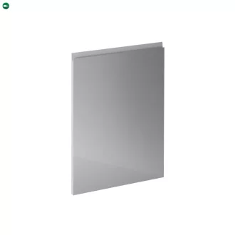   Előlap mosogatógéphez, fehér/szürke extra magasfényű HG, 44,6x57, AURORA