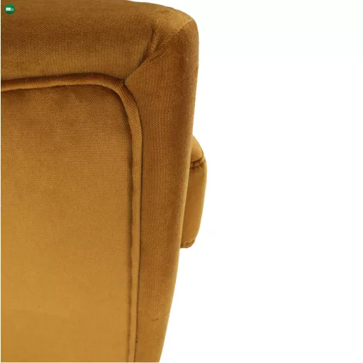 Fotel-füles, réz/fekete, RODEZA