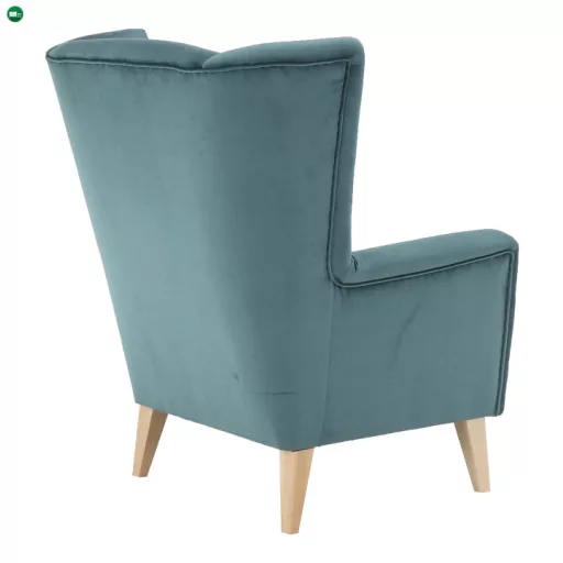 Fotel-füles, mentol/bükk, RODEZA