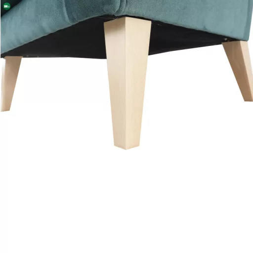 Fotel-füles, mentol/bükk, RODEZA