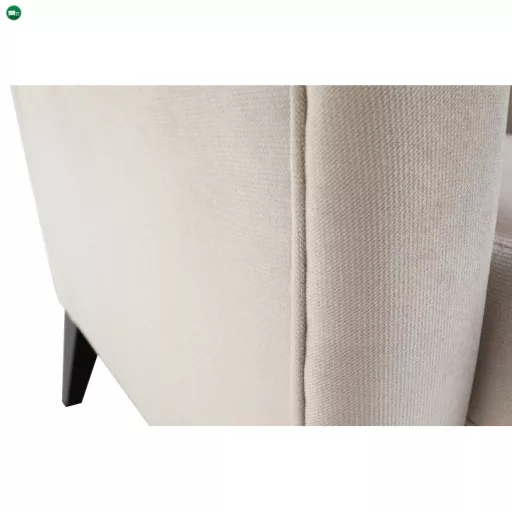 Fotel-füles, bézs/fekete, RODEZA