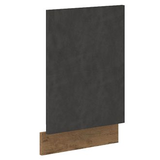   Előlap mosogatógéphez, szürke matt/tölgy lancelot, VEGA ZM 570x446