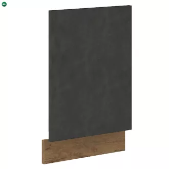   Előlap mosogatógéphez, szürke matt/tölgy lancelot, VEGA ZM 570x446