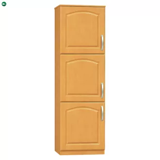   Magas konyhaszekrény, éger, balos, LORA MDF NEW KLASIK S40 / 210/57