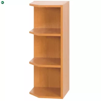   Konyhaszekrény, sarok, felső, balos, éger, LORA MDF NEW KLASIK W30N