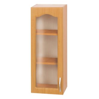   Felső konyhaszekrény, éger, balos, LORA MDF NEW KLASIK W40S