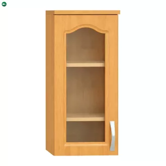   Felső konyhaszekrény, éger, balos, LORA MDF NEW KLASIK W40S