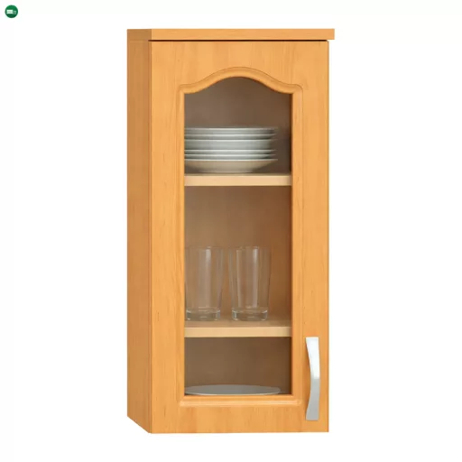 Felső konyhaszekrény, éger, balos, LORA MDF NEW KLASIK W40S