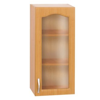   Konyha szekrény, felső, éger, jobbos kivitel, LORA MDF NEW KLASIK W40S