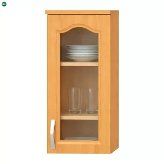   Konyha szekrény, felső, éger, jobbos kivitel, LORA MDF NEW KLASIK W40S