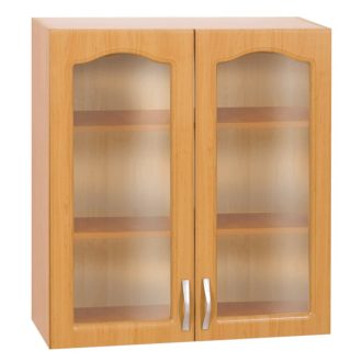   Kétajtós felső konyhaszekrény éger, LORA MDF NEW KLASIK  W80S