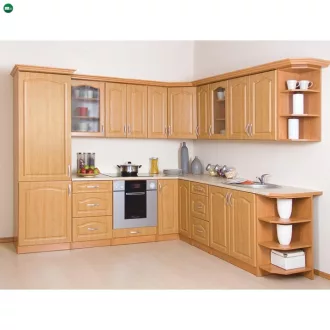   Kétajtós felső konyhaszekrény éger, LORA MDF NEW KLASIK  W80S