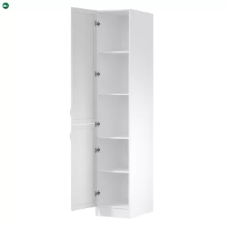   Élelmiszer szekrény D40SP, fehér/sosna Andersen, bal, SICILIA