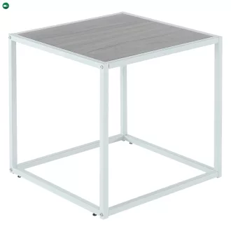 Konzolasztal , tölgy/fehér, JAKIM TIP 2 NEW