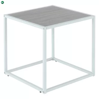 Konzolasztal , tölgy/fehér, JAKIM TIP 2 NEW