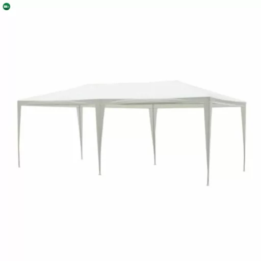Kerti partisátor, fehér, 3x6 m, TEKNO TYP 2