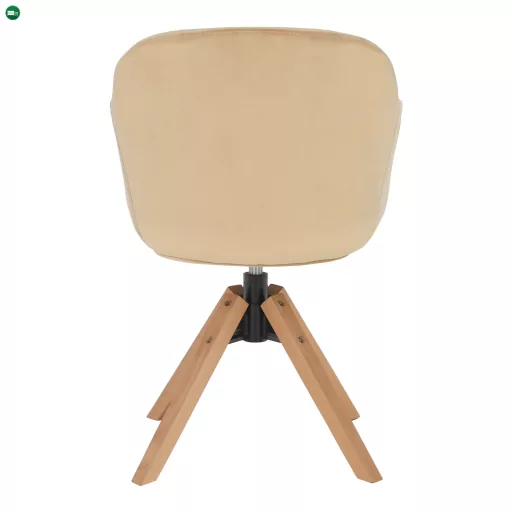 Forgószék, bézs/bükk, DALIO