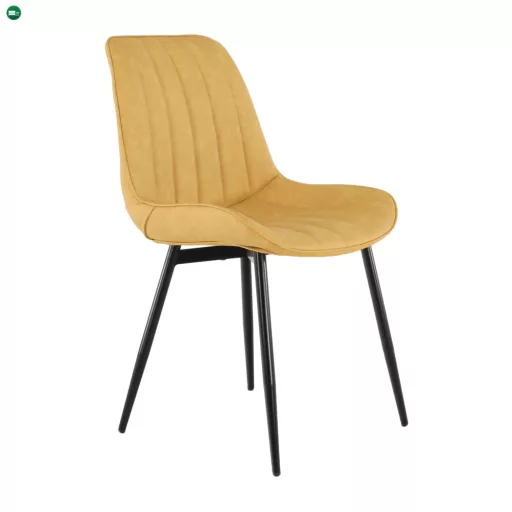 Szék, sárga/fekete, HAZAL