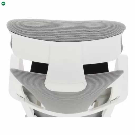 Irodai szék, szürke/fekete/fehér, TAXIS