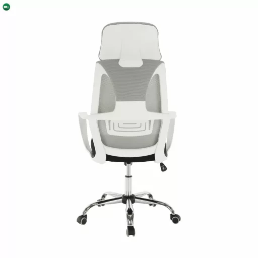 Irodai szék, szürke/fekete/fehér, TAXIS