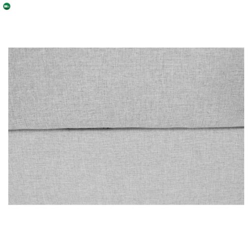 Boxspring típusú ágy 140x200, világosszürke, FERATA KOMFORT