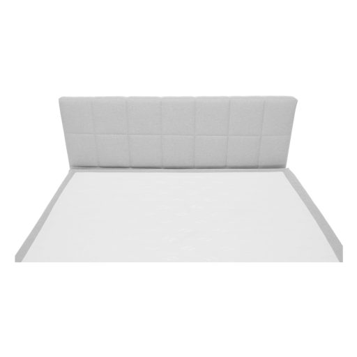 Boxspring típusú ágy 140x200, világosszürke, FERATA KOMFORT