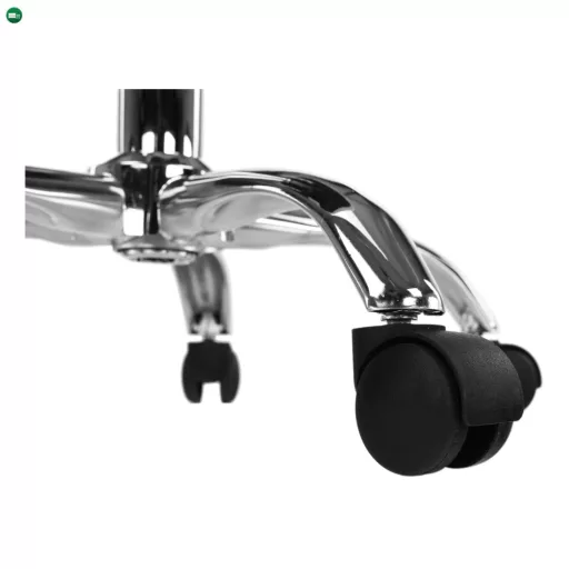 Forgószék, rózsaszín/króm, SELVA