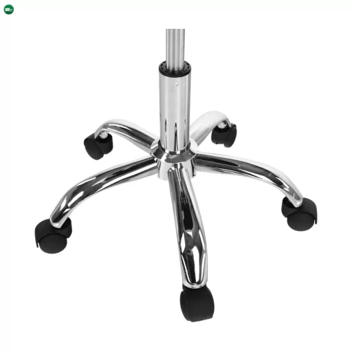 Forgószék, rózsaszín/króm, SELVA