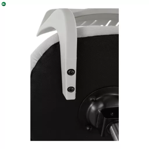 Forgószék, szürke/króm, SELVA