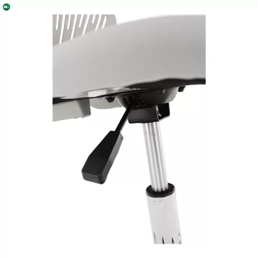 Forgószék, szürke/króm, SELVA