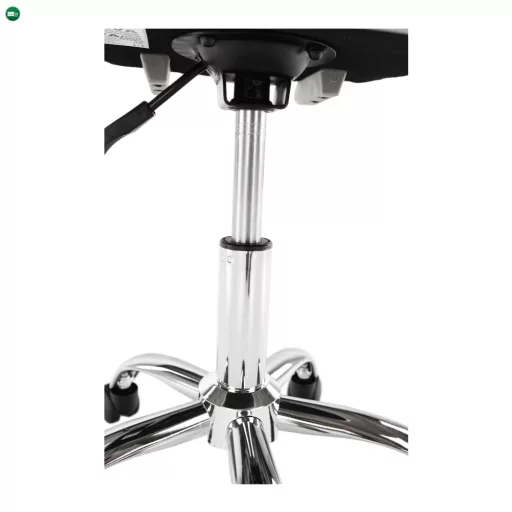 Forgószék, szürke/króm, SELVA