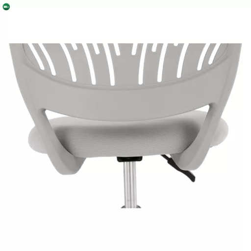 Forgószék, szürke/króm, SELVA