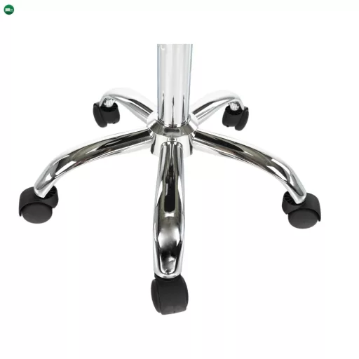 Forgószék, szürke/króm, SELVA