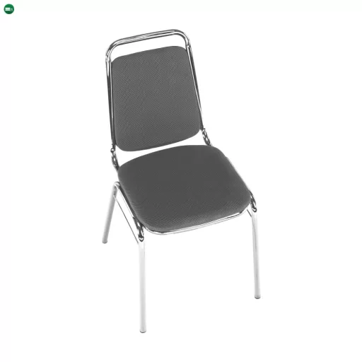 Szék tárgyalóterembe, szürke háló, ZEKI