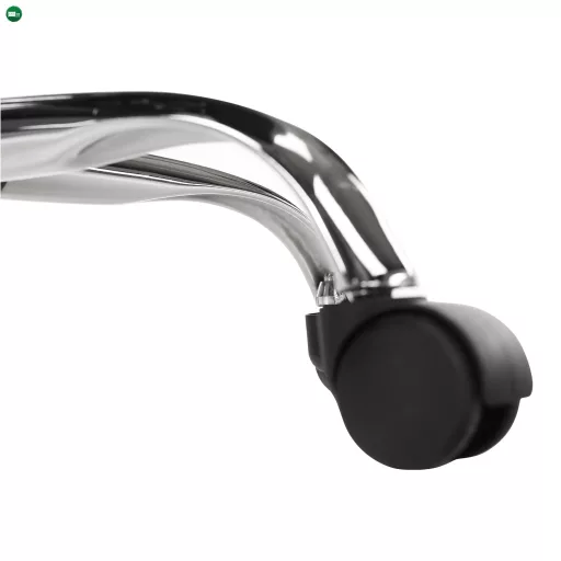 Irodai szék, szürke/króm, EDIZ