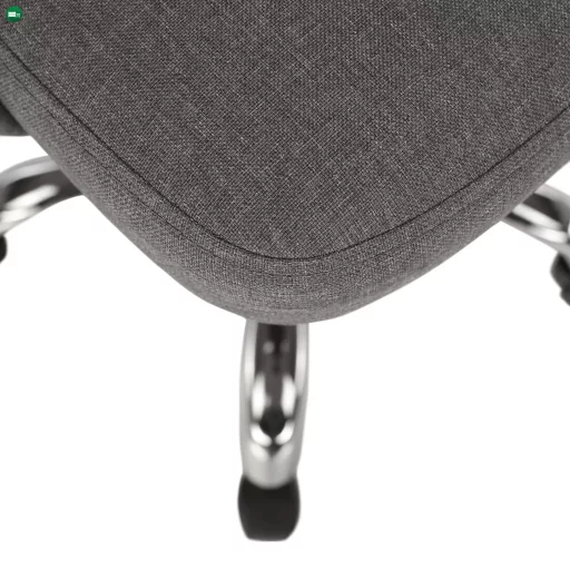 Irodai szék, szürke/króm, EDIZ