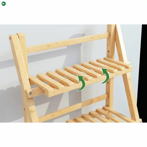 Összecsukható állvány, bambusz, NEPEL TYP 1 + ajándék