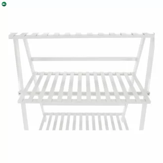 Összecsukható állvány, fehér, NEPEL TYP 1 + ajándék