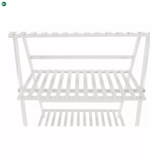 Összecsukható állvány, fehér, NEPEL TYP 1 + ajándék