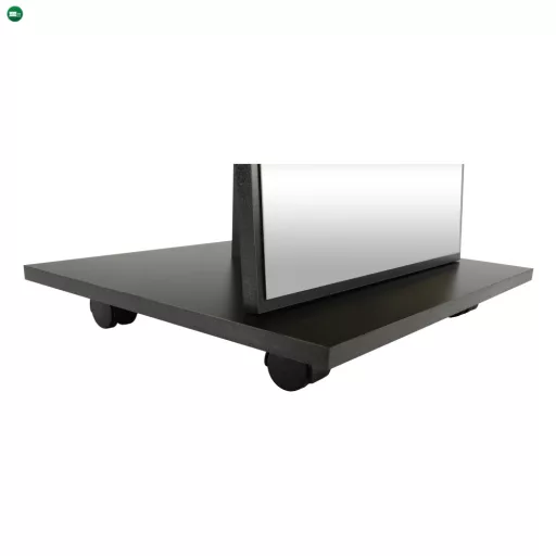 Tükör kerekeken, fekete, NEPTUN