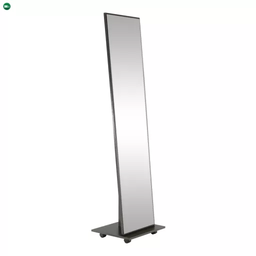 Tükör kerekeken, fekete, NEPTUN