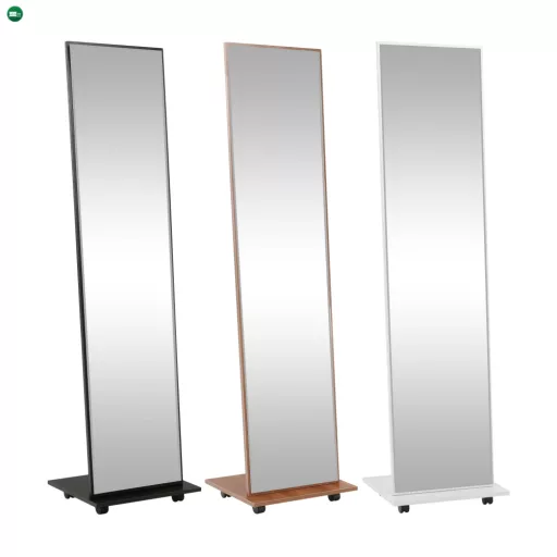 Tükör kerekeken, fehér, NEPTUN