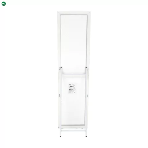 Álló tükor, fehér, LAVAL