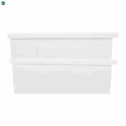 Cipőpolc, 3-soros, fehér, SEBER TYP 2