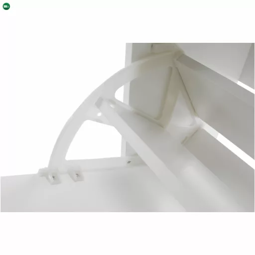 Cipőpolc, 4-soros, fehér, SEBER TYP 3