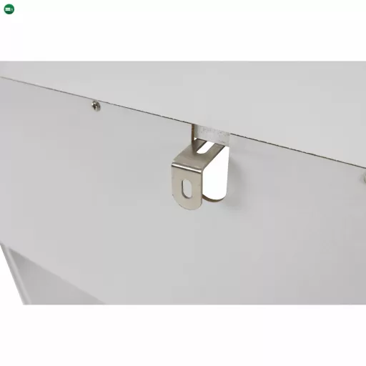 Cipőpolc, 4-soros, fehér, SEBER TYP 3