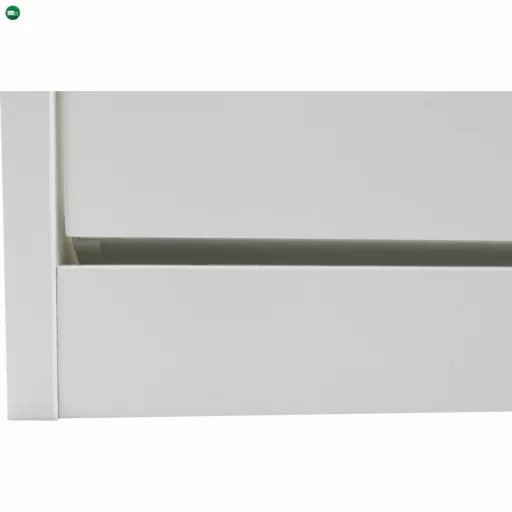 Cipőpolc, 4-soros, fehér, SEBER TYP 3