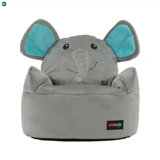 Babzsák, szürke szövet, BABY TYP 2