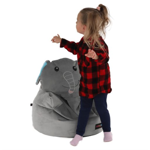 Babzsák, szürke szövet, BABY TYP 2